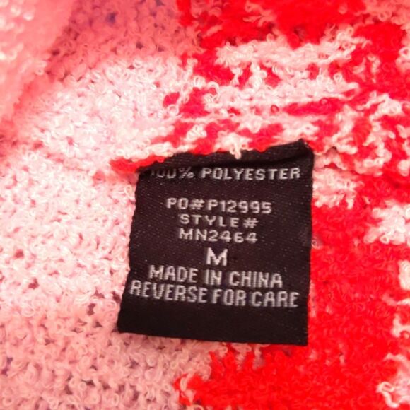 Pink Sweater KRUSH Cropped Loose Size M - Picture 7 of 8